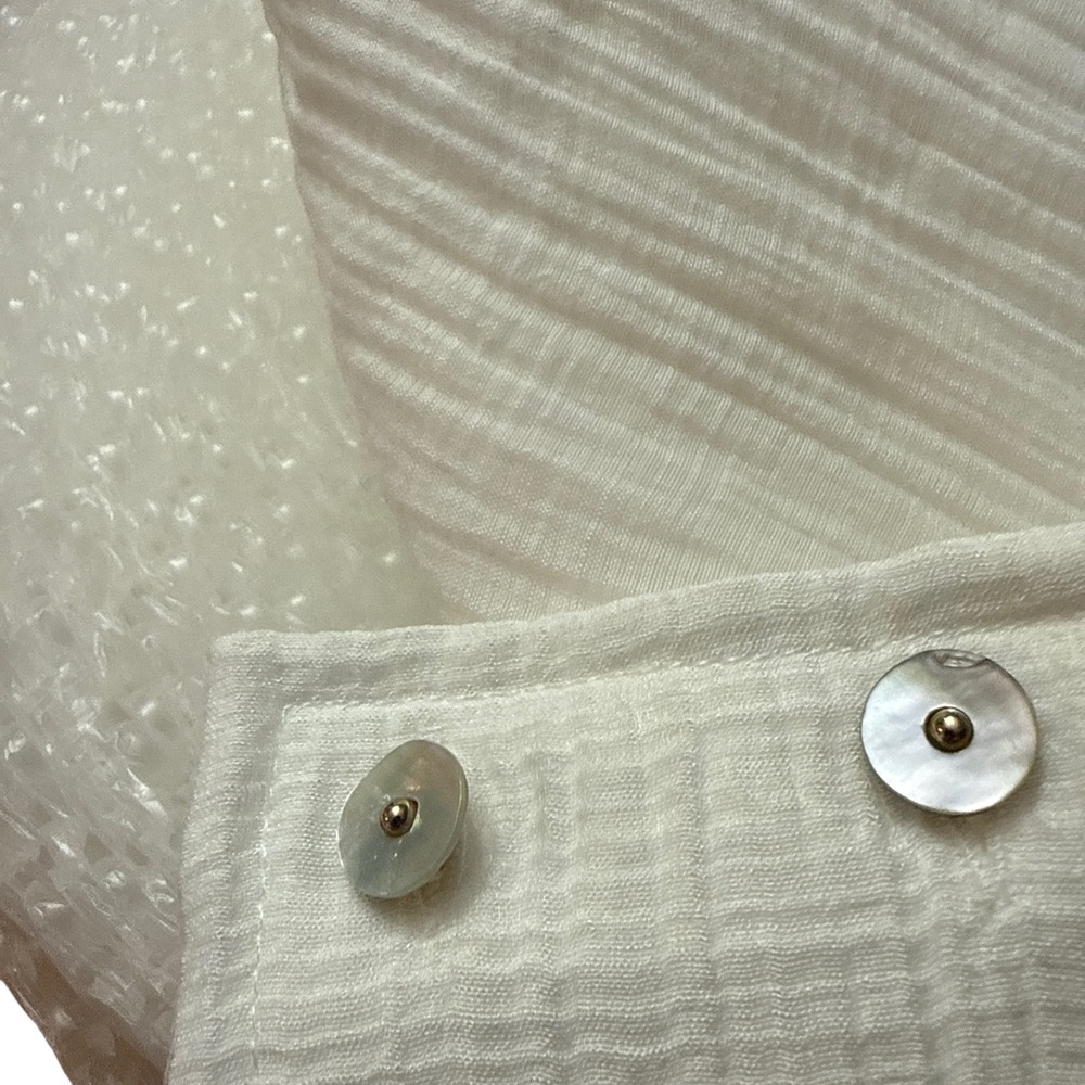 Zara White Lightweight Women’s Shirt Jacket - Picture 4 of 5